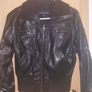 Leather jacket